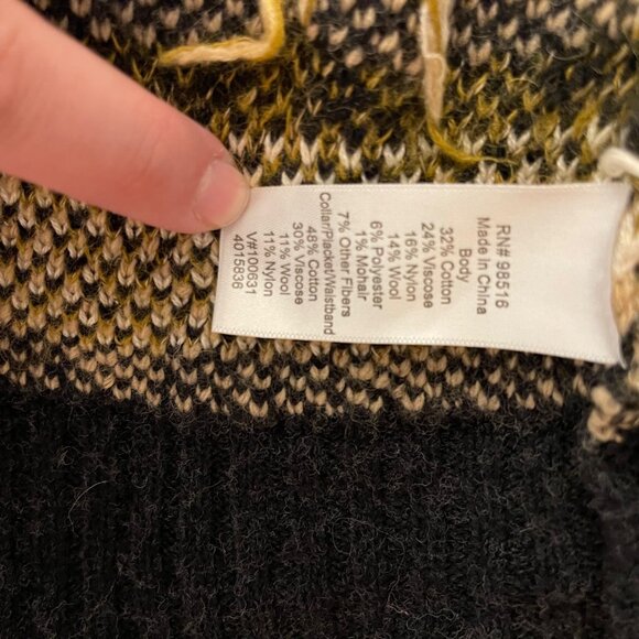 Coldwater Creek Women's Open Front Cardigan Sweater Size Large, 14 - Picture 3 of 7